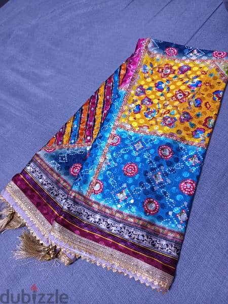 mirror dupatta handmade 3