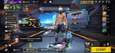 Free Fire account sale bahrain