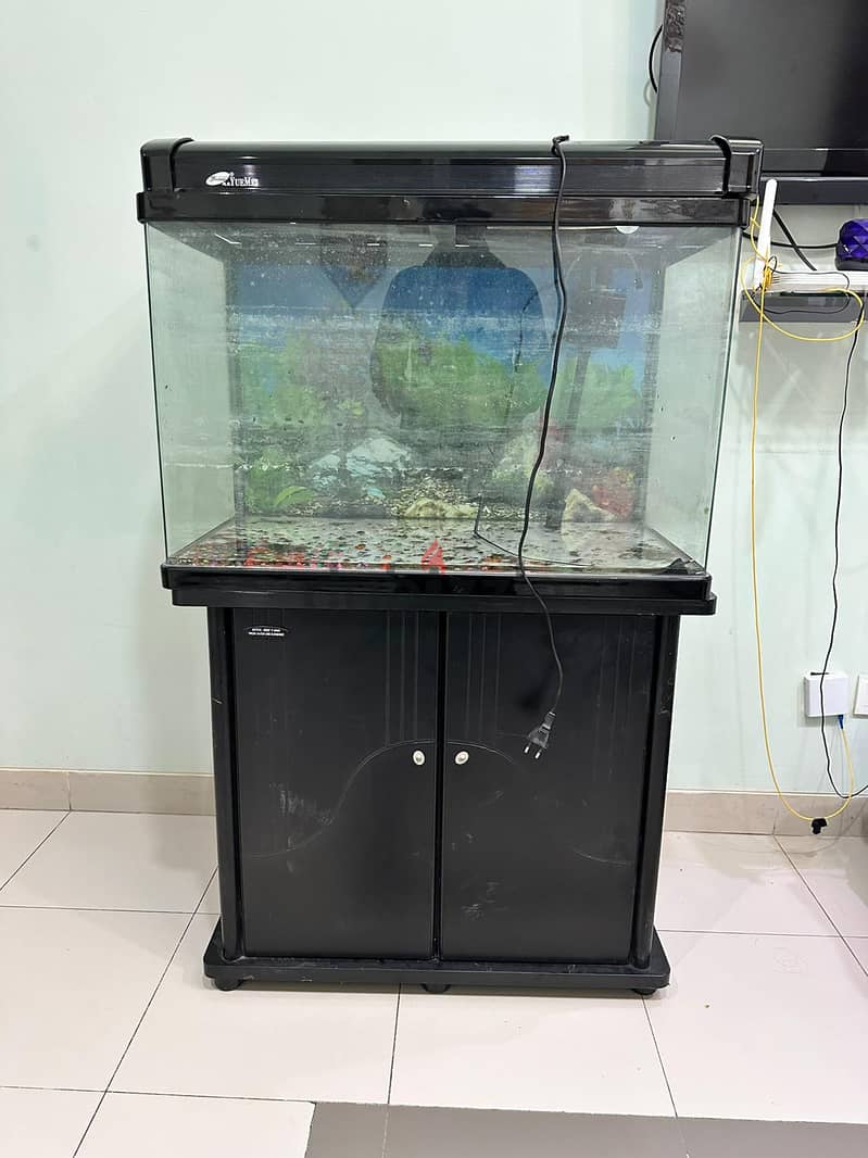 Aquarium for sale with stand 0