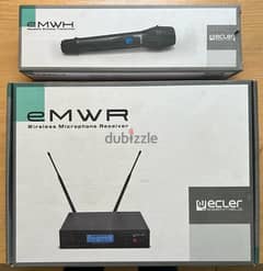 Wireless handheld microphone set