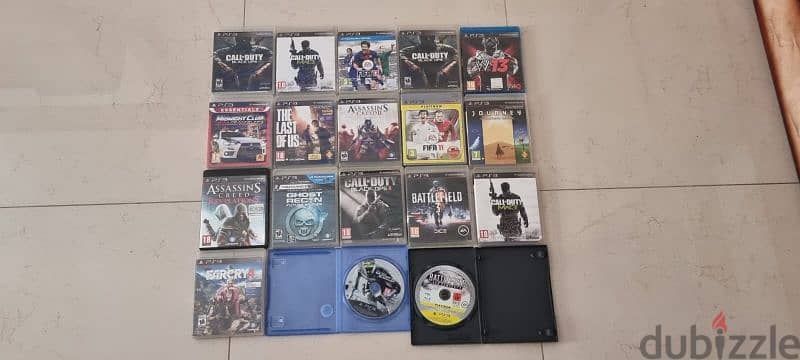 للبيع سيديات بلاستيشن ٣ سعر واحد ١. ٥٠٠  for sale cd ps3 1.500 1