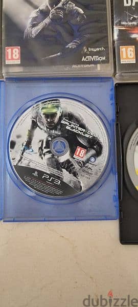 للبيع سيديات بلاستيشن ٣ سعر واحد ١. ٥٠٠  for sale cd ps3 1.500 3