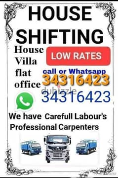 House siftng Bahrain movers and Packers and 0