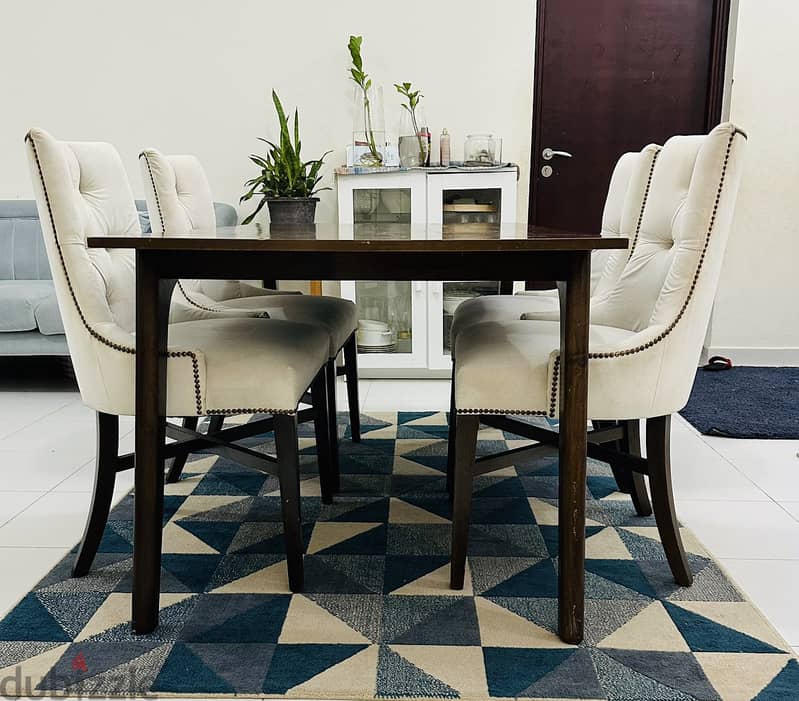 Home Center Table & Luxury Italian  Chairs 2