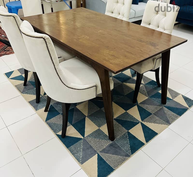 Home Center Table & Luxury Italian  Chairs 4