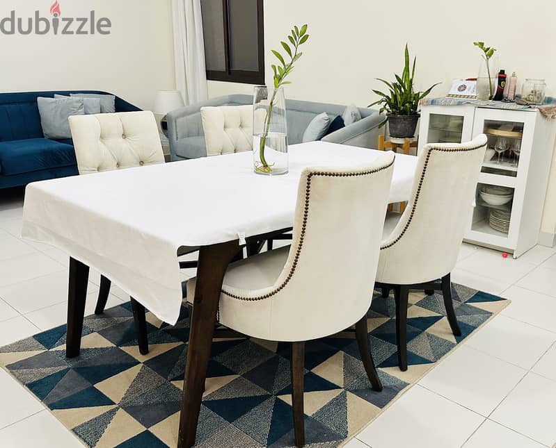 Home Center Table & Luxury Italian  Chairs 10