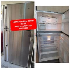 Hitachi fridge 700ltr and other household items for sale with delivery 0