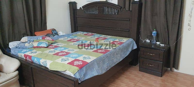 BD 50 Bed with mattress & dressing table for sale 0