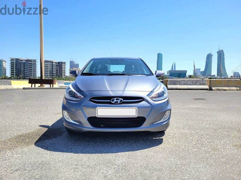 HYUNDAI ACCENT FULL OPTION MODEL 2017 WELL MAINTAINED CAR FOR SALE 1