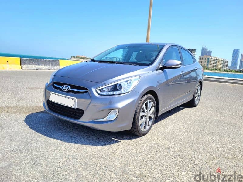 HYUNDAI ACCENT FULL OPTION MODEL 2017 WELL MAINTAINED CAR FOR SALE 2