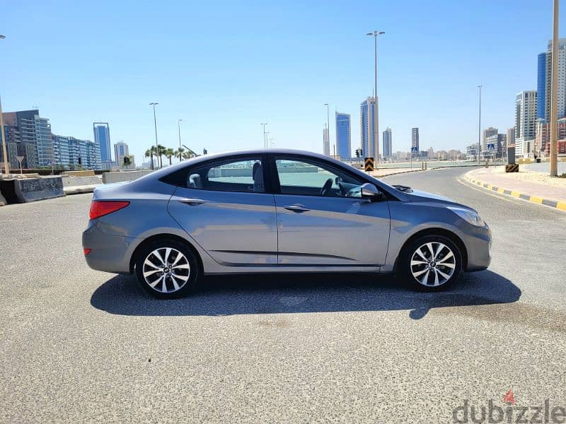 HYUNDAI ACCENT FULL OPTION MODEL 2017 WELL MAINTAINED CAR FOR SALE 6