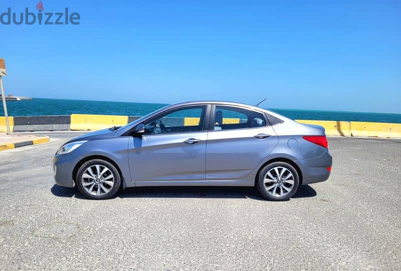 HYUNDAI ACCENT FULL OPTION MODEL 2017 WELL MAINTAINED CAR FOR SALE 7