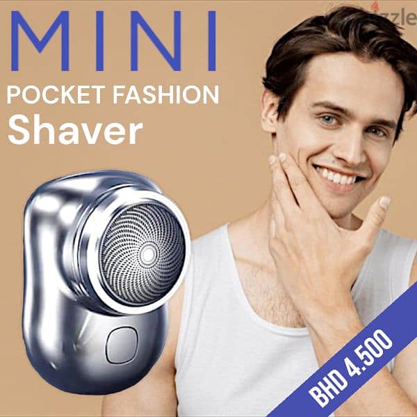 POCKET SIZED ELECTRIC RECHARGEABLE SHAVER 0