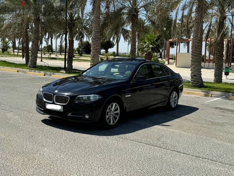 BMW 520 2015 black 1