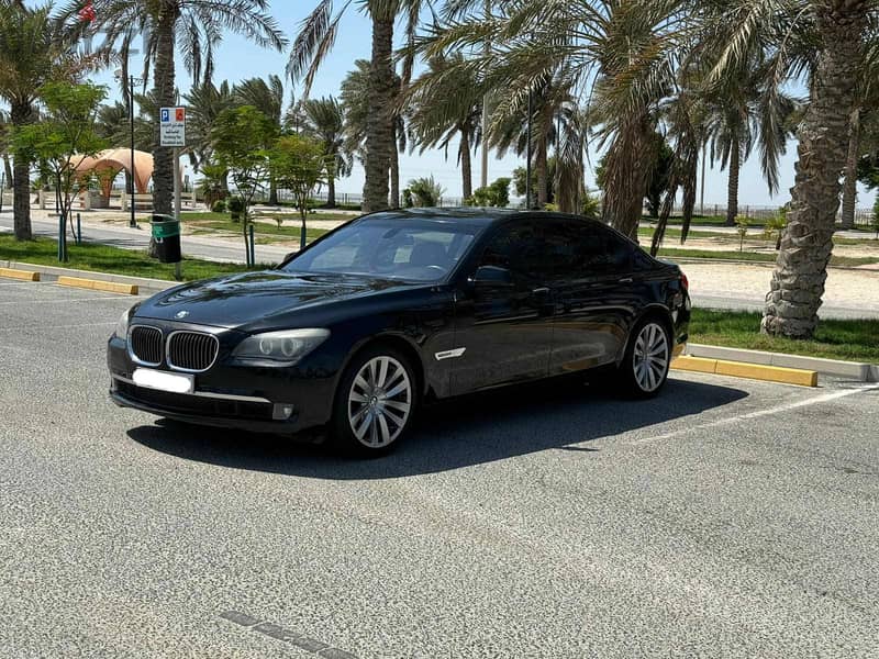 BMW 740 Li 2010 black 1