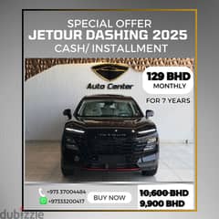 Jetour JETOUR DASHING 2025 Cash/ Installment