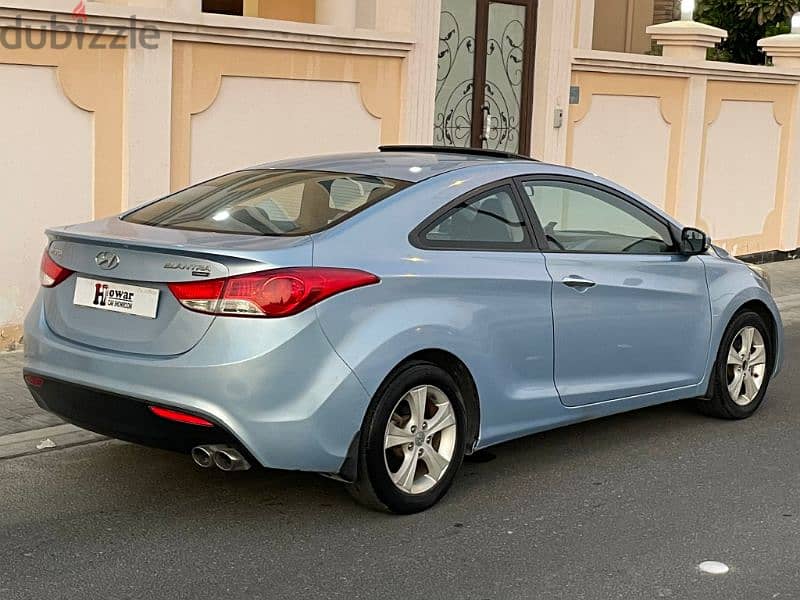 2013 model Hyundai Elantra Coupe 4