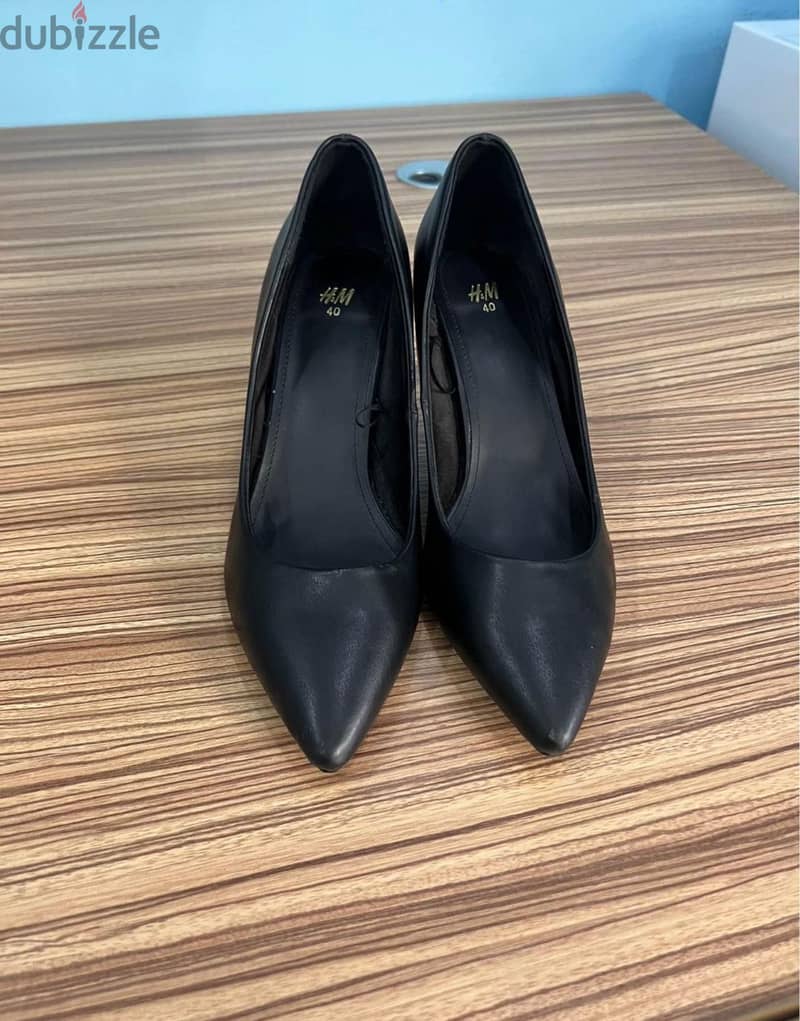 H&M Black Formal Heels for sale at a negotiable price 1