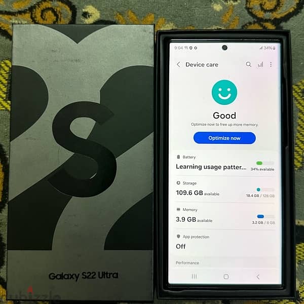 Samsung S22 ultra 128gb 4