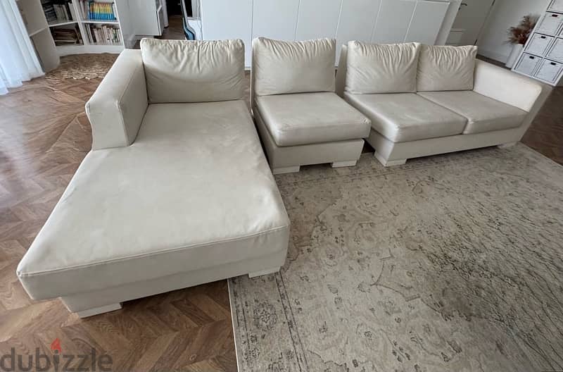 Durable 4 seats sofa 2