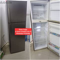 Sharp fridge and other items for sale with Delivery