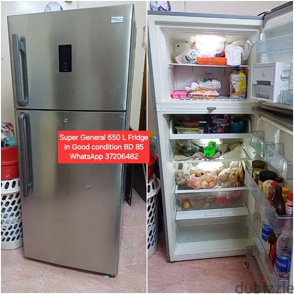 Sharp fridge and other items for sale with Delivery 1