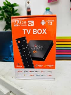 4K ANDROID TV BOX RECIEVER/ALL TV CHANNELS WITHOUT DISH/SMART TV BOX 0