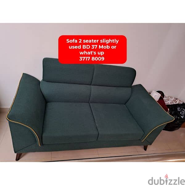 Sofa 6 seater and other household items for sale with delivery 12