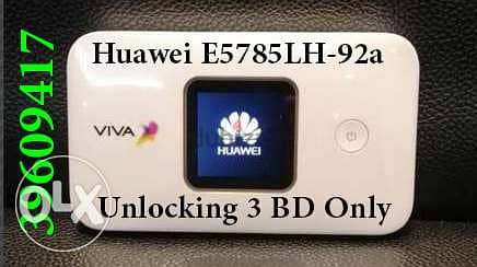 Huawei E5785LH-92a Unlocking (Not for sale)