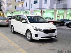 Kia Carnival 2016 V6 3.3L 8 Seater Single Owned Van Type car For Sale