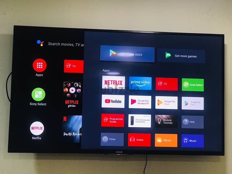 65” inch Sony Bravia smart android 4K UHD TV 2