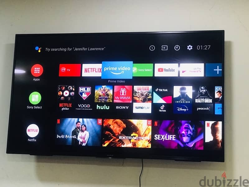 65” inch Sony Bravia smart android 4K UHD TV 3