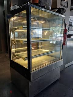 Glass refrigerator display showcase 0