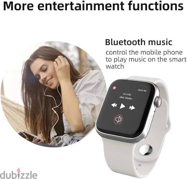 T500 Smart Watch 2 Pcs 5BD Touch Screen Bluetooth Smartwatch 5