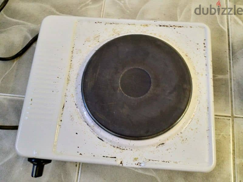 electric toaster + single electric hot plate 2