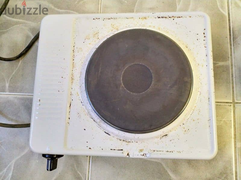 electric toaster + single electric hot plate 3