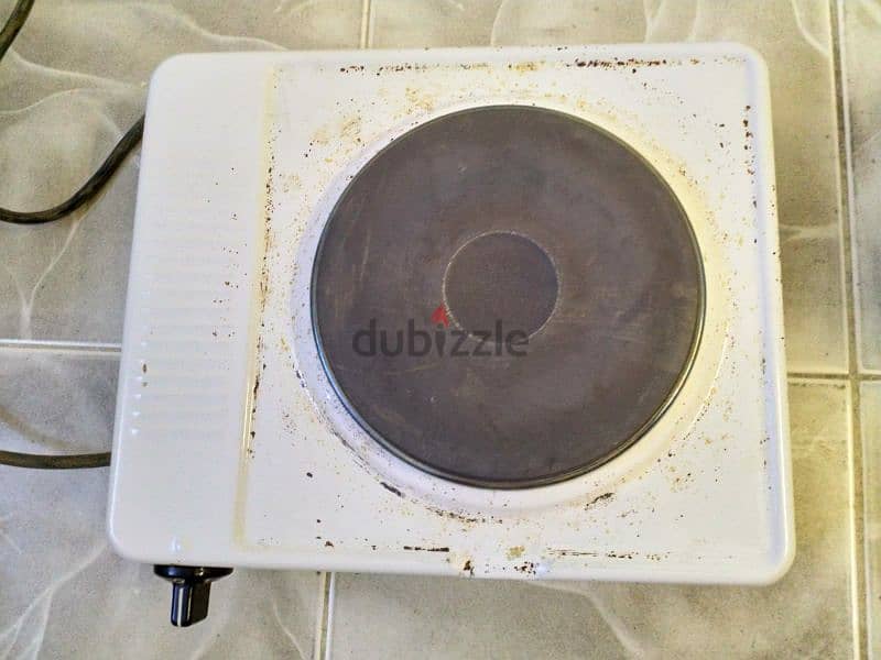 electric toaster + single electric hot plate 4