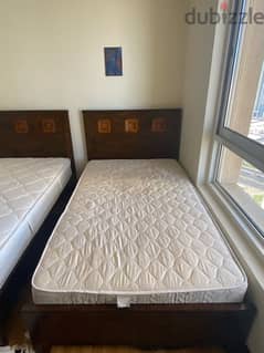 Royal Wood Modern Bed set for urgent sale