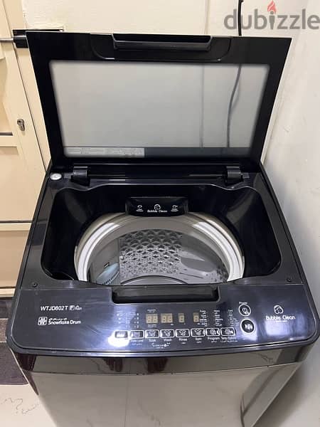 Hisense washing machine - (2.5 years old) - 35BHD 6