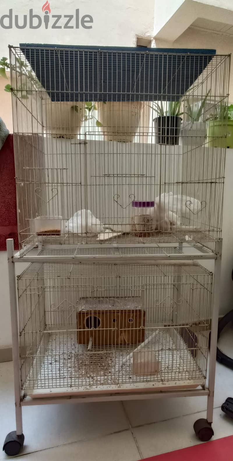 birds cage with roller stand-call or whatsap 0