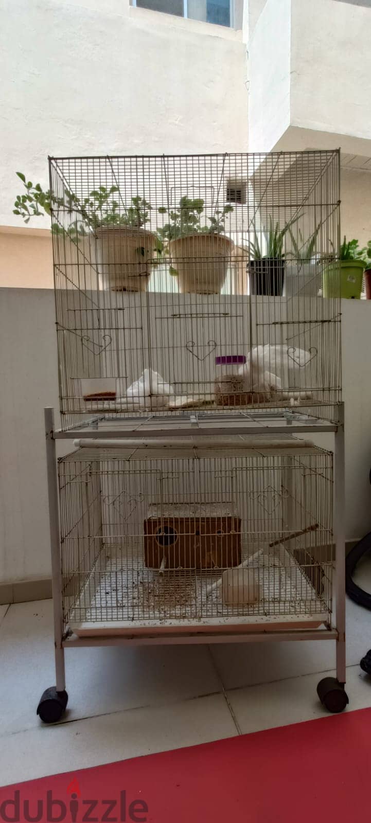 birds cage with roller stand-call or whatsap 1