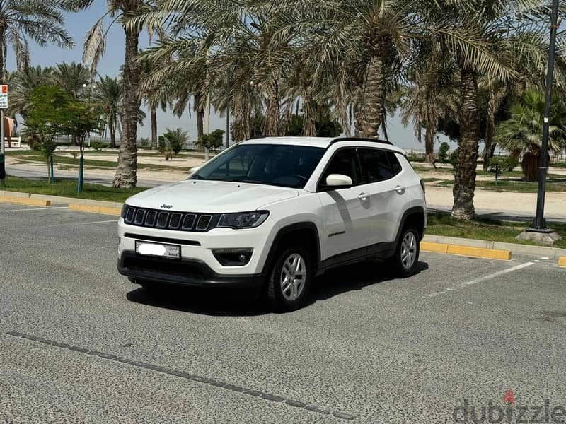 Jeep Compass 2020 white 1