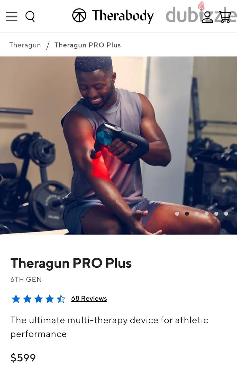 Therabody Theragun PRO Plus 6th Gen Massage gun 5