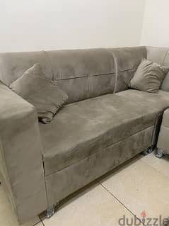 7 SEATER SOFA SET WITH TABLE