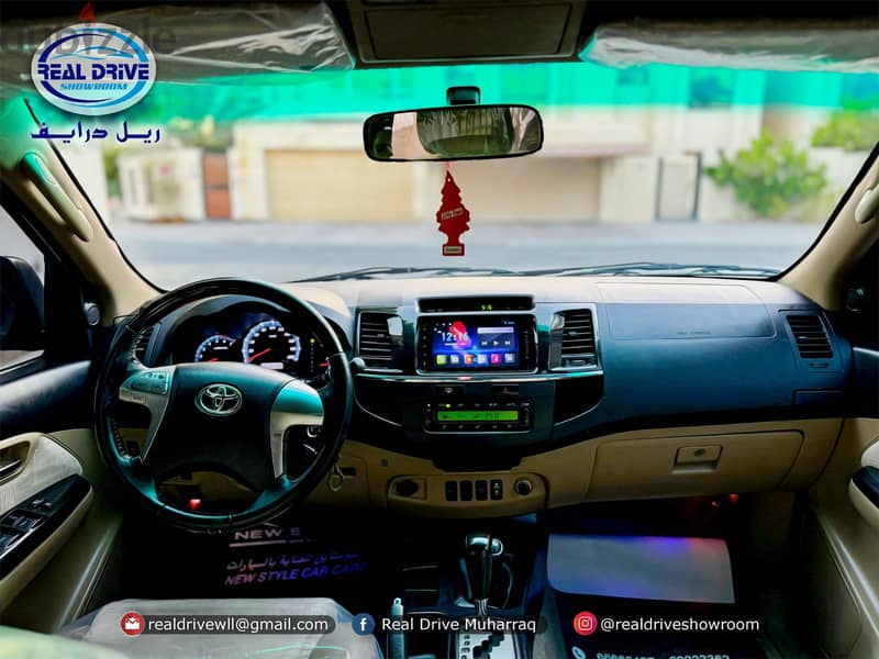 TOYOTA FORTUNER V6 Model : 2015 Engine: 4.0L 4WD V6 8