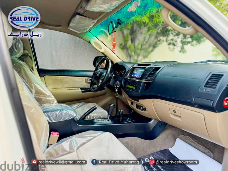 TOYOTA FORTUNER V6 Model : 2015 Engine: 4.0L 4WD V6 10