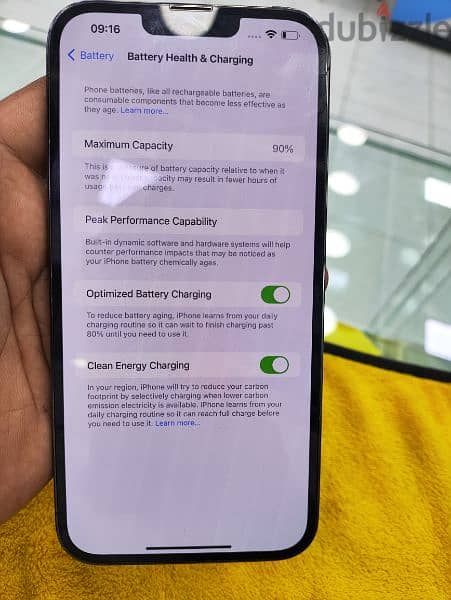 iPhone 13 Pro Max 128 GB 90% battery health 100% fresh 3