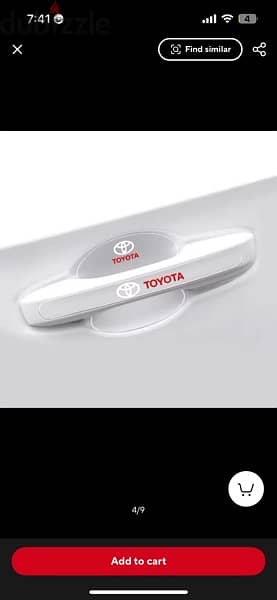 Car Door Sun Visor For Toyota 3