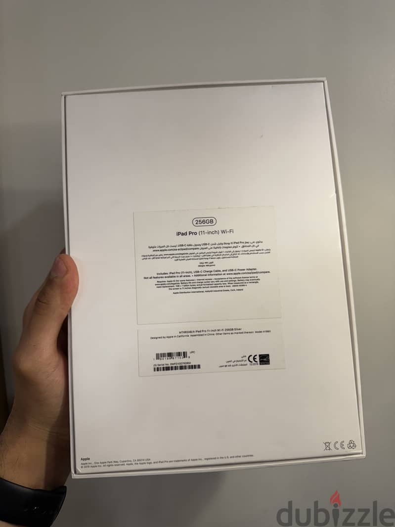 iPad Pro 11" 256GB WiFi 5