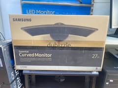 Samsung 27"inch Curved Monitor HDMI Full HD With Box 75 BHD Only